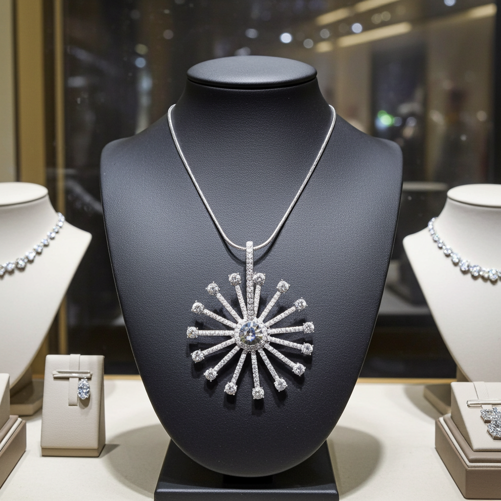 Crystal Spinner Necklace