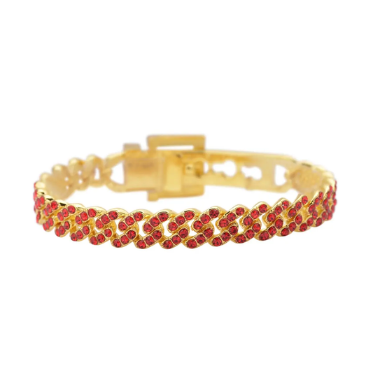 Crystal Belt Bracelet