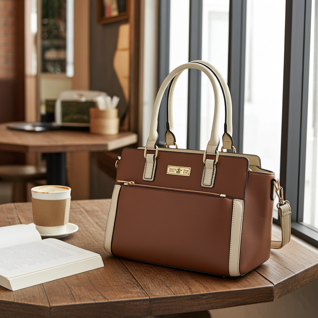 The Bicolor Satchel