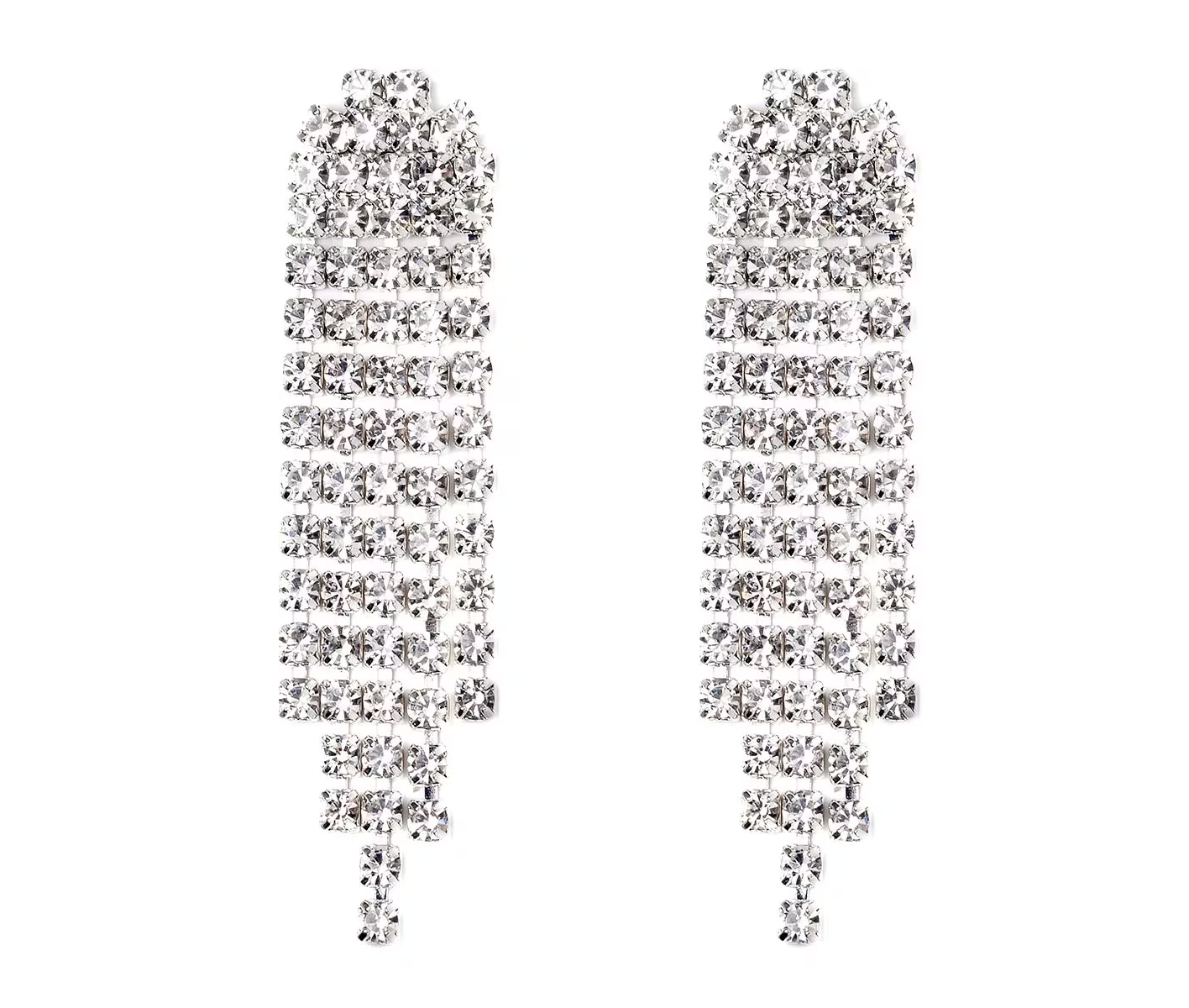 Dazzling Crystal Necklace and Earring Set