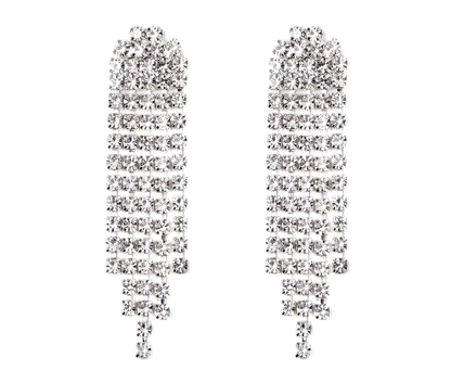 Dazzling Crystal Necklace and Earring Set
