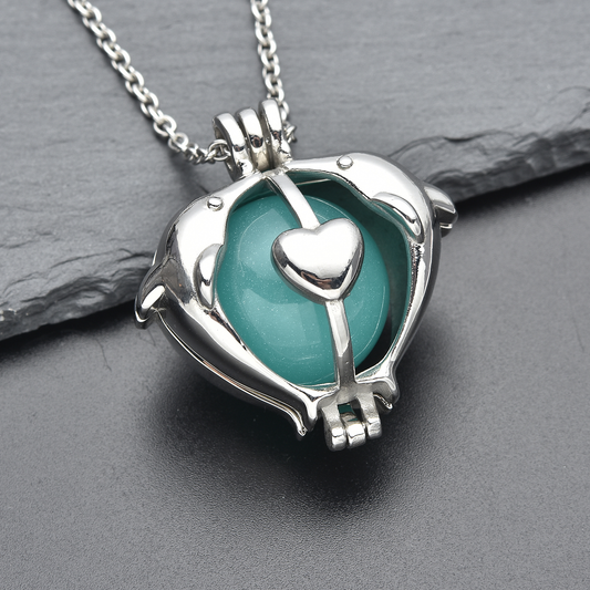 Glowing Dolphin Necklace