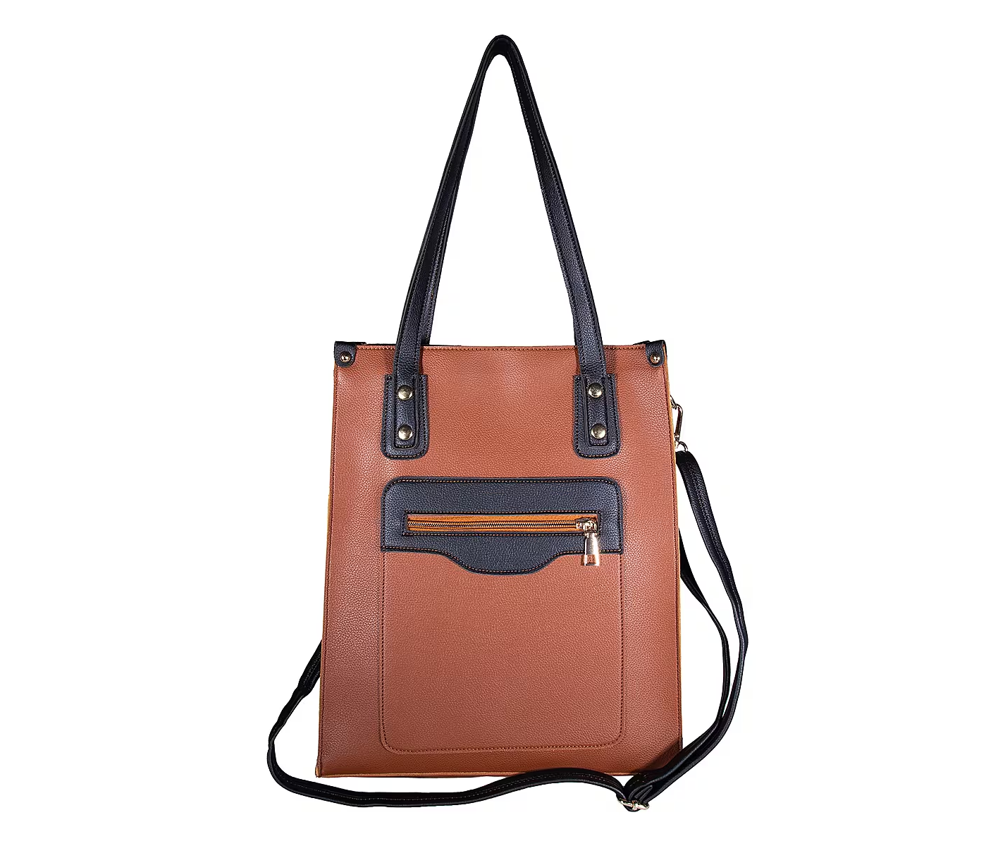 Structured Vertical Tote