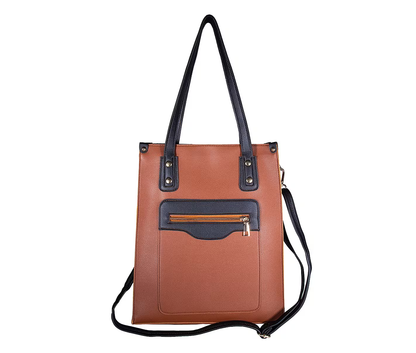 Structured Vertical Tote