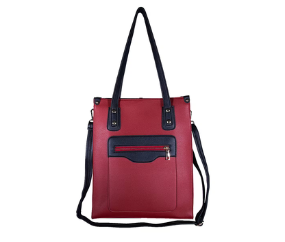 Structured Vertical Tote