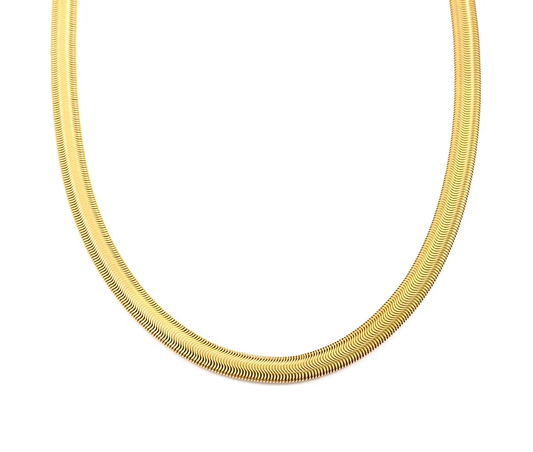 Herringbone Chain & Bracelet Set