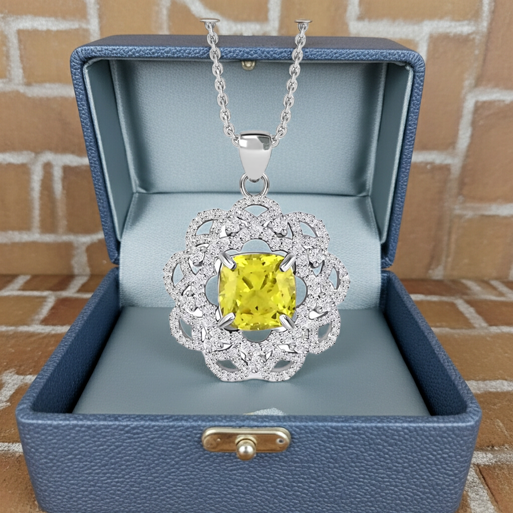 Vintage-Inspired Peridot Statement Pendants