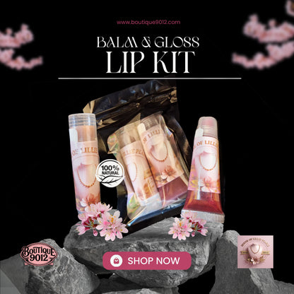 Lillie Pearlz Balm & Gloss Lip Kit