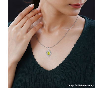 Vintage-Inspired Peridot Statement Pendants