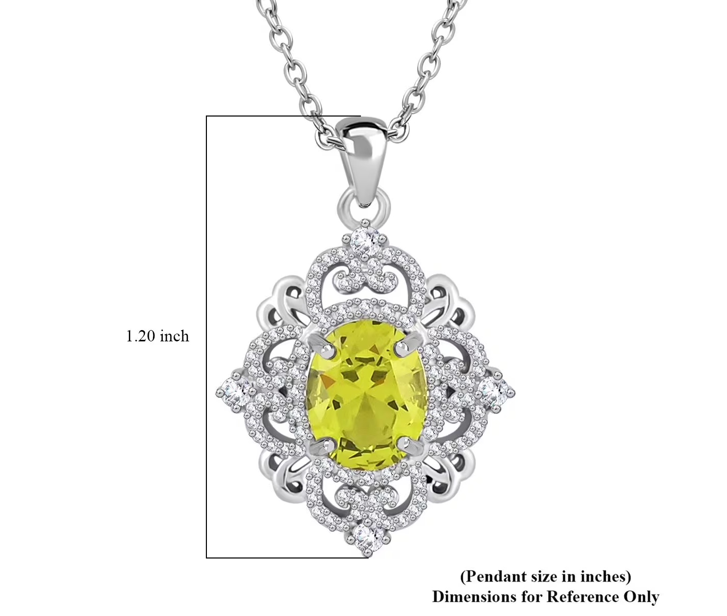 Vintage-Inspired Peridot Statement Pendants