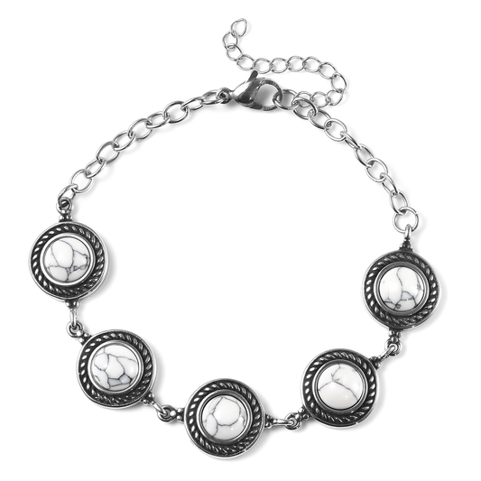 Rose Texture Bolo Bracelet