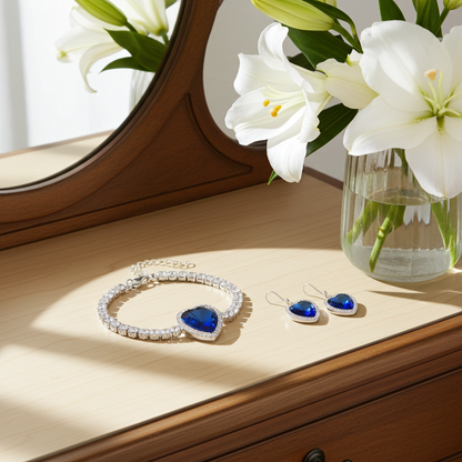 Austrian Crystal Bracelet Set