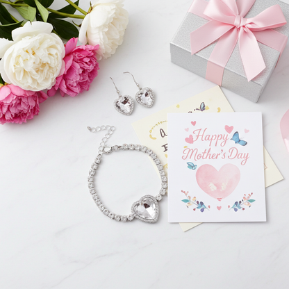 Austrian Crystal Bracelet Set