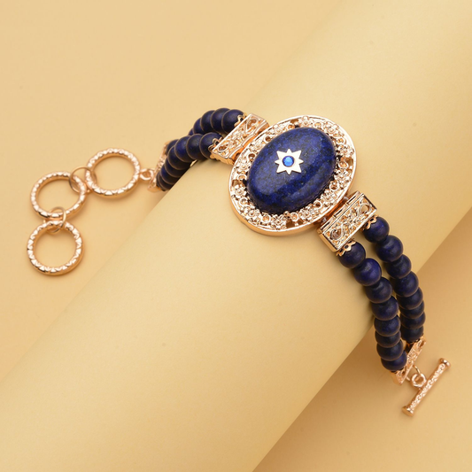 Two Row Beaded Bracelet