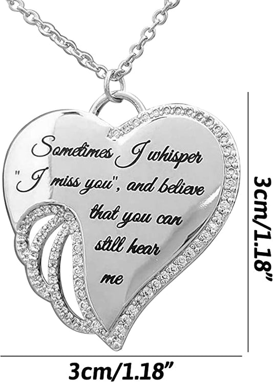 Sentimental Remembrance Heart Pendants